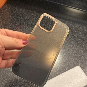iPhone 12 Pro Max: Shimmer Ombré Black & Gold Case